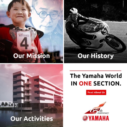 65ème anniversaire yamaha histoire héritage